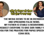 dharmendra is alive or not, dharmendra is alive or not in hindi, dharmendra latest news, Dharmendra Death New, dharmendra age, dharmendra family, Dharmendra Health Update, Dharmendra Death News Fake, Isha Deol Statement, Dharmendra Recovery News, Hema Malini Tweet, Dharmendra Hospital News, Bollywood Actor Dharmendra Latest Update, Dharmendra Deol Family Statement, Dharmendra Health Condition, Dharmendra News TodayDharmendra Death Reason, धर्मेंद्र जिंदा हैं, धर्मेंद्र के निधन को बेटी ने बताया अफवाह, ईशा देओल,