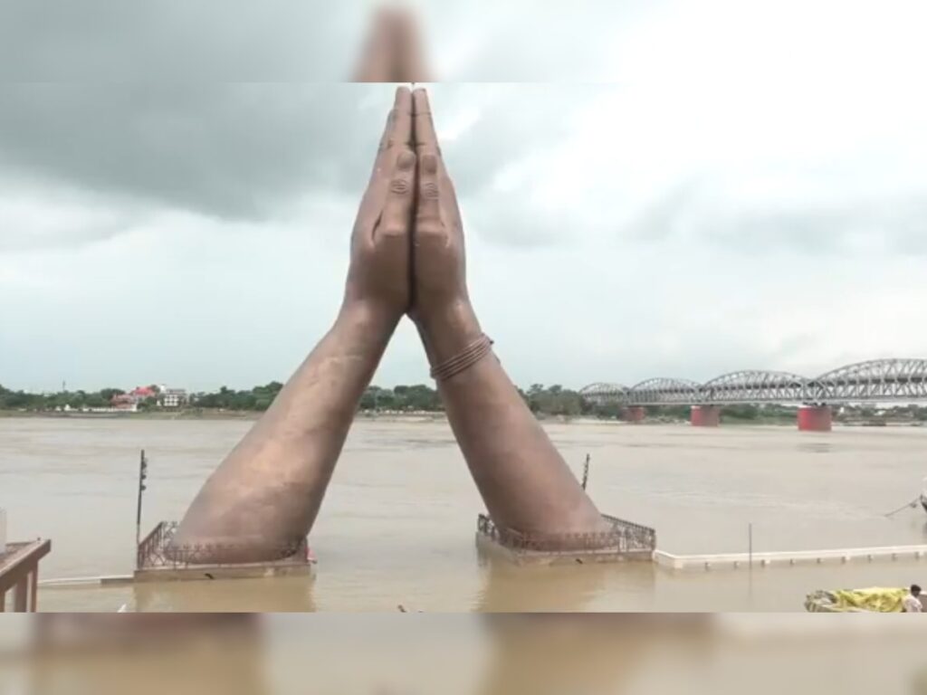 varanasi news, varanasi ganga level, khabar kashi, ganga nadi, flood, varanasi flood,
